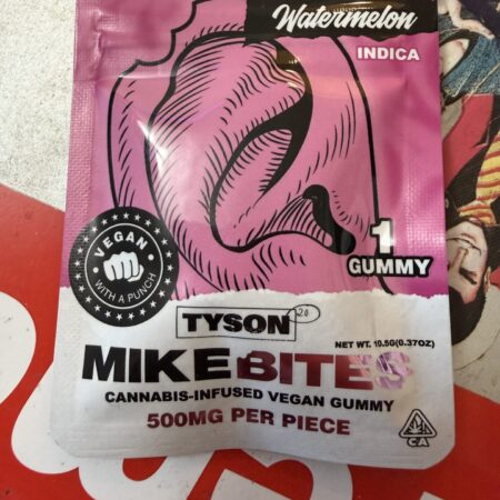 Mike bites 500 mg gummy 25 , 2 for $40